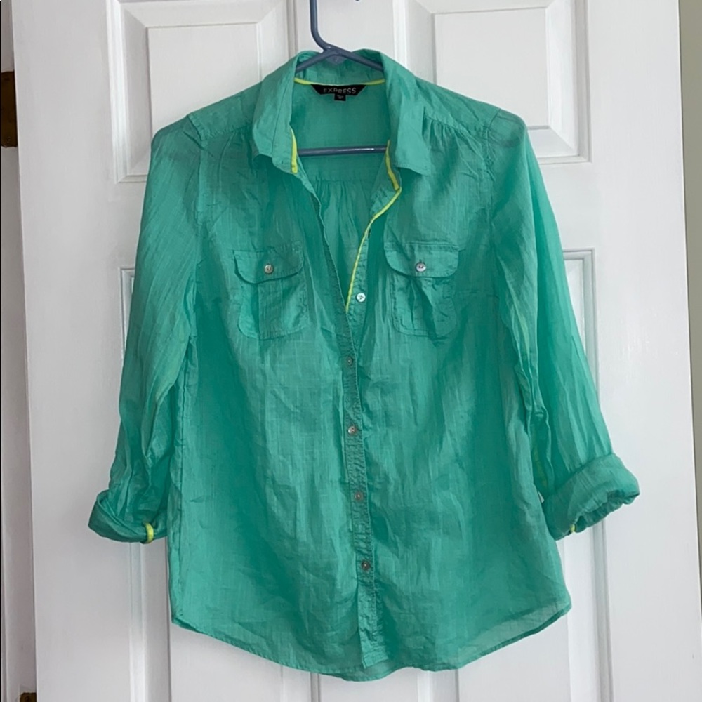 Express Button Down Shirt Size Small